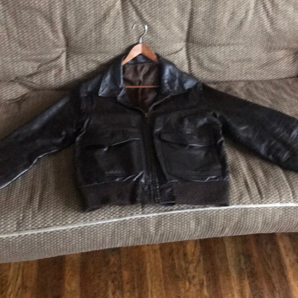 Leather jacket
